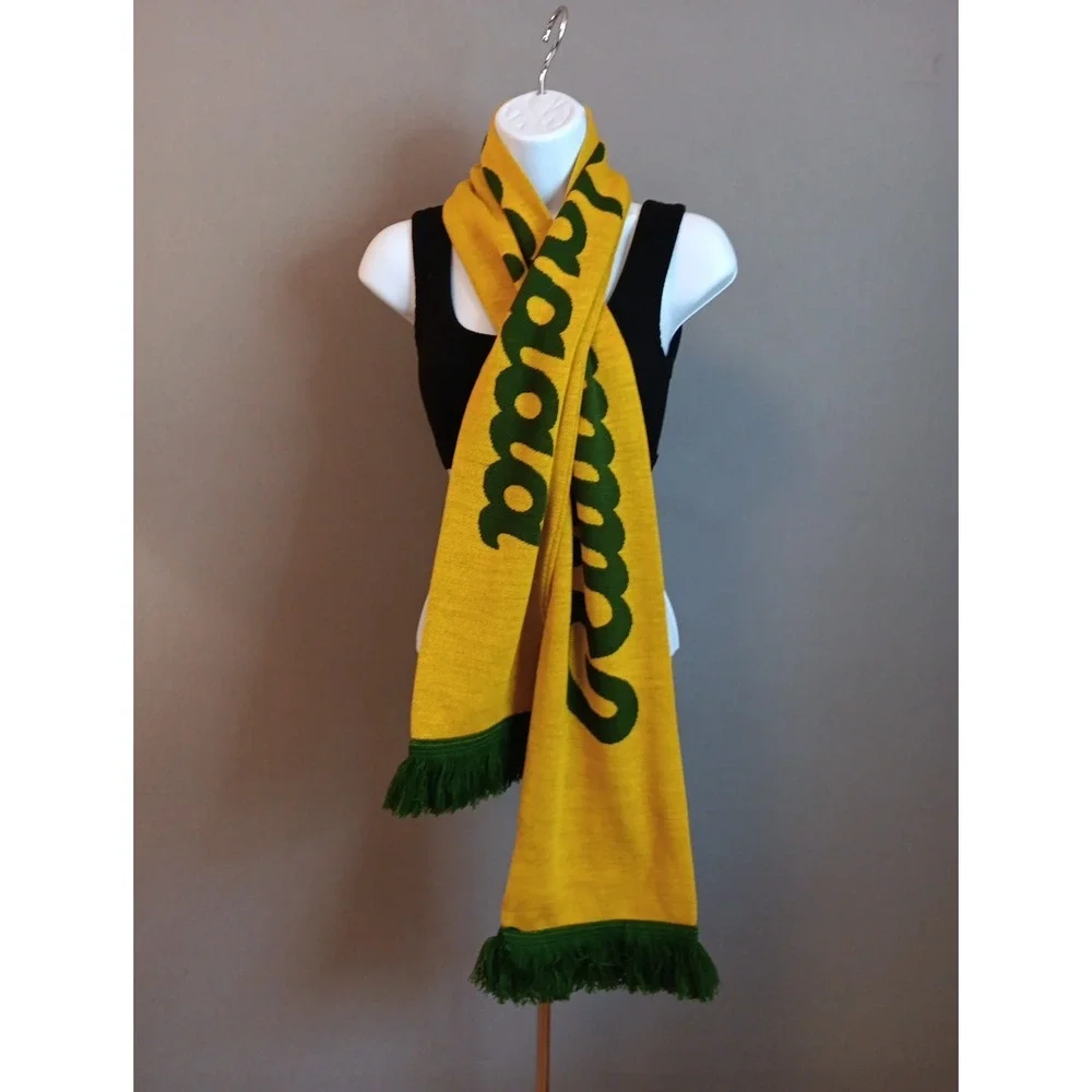 Ricola Scented Scarf Peppermint Green w Yellow Lettering '25 Limited Edition New